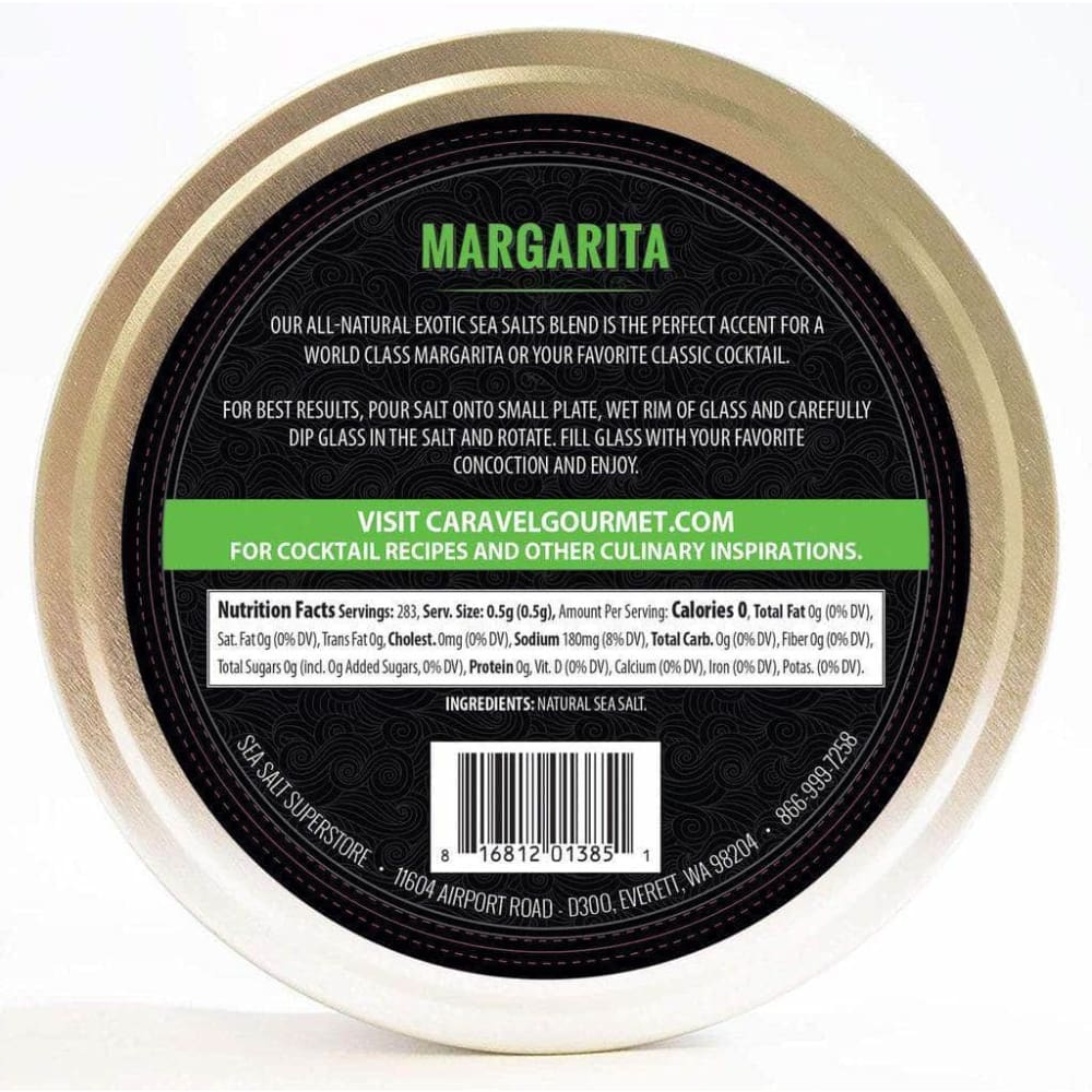 Caravel Gourmet Caravel Gourmet Margarita Exotic Cocktail Salt, 5 oz