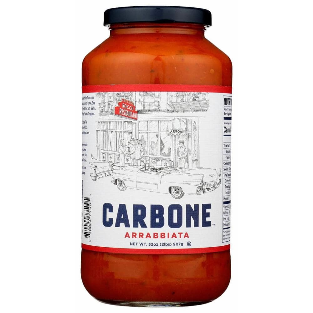 CARBONE Grocery > Pantry > Pasta and Sauces CARBONE: Sauce Arrabbiata, 32 oz