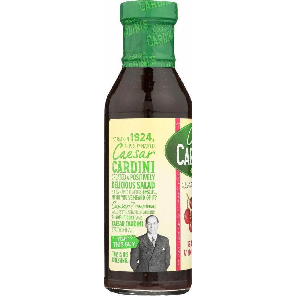 Caesar Cardinis Cardini's Balsamic Vinaigrette Dressing, 12 oz