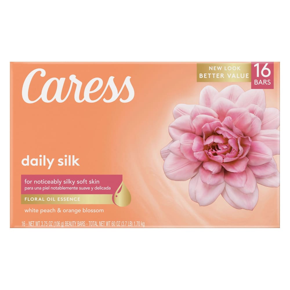 Caress Bar Daily Silk Soap Bar 16 ct. - Caress
