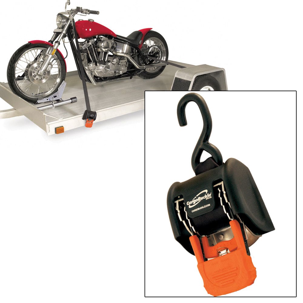 CargoBuckle G3 Retractable Ratchet Tie-Down - 2 x 72 - Pair - Trailering | Tie-Downs - CargoBuckle