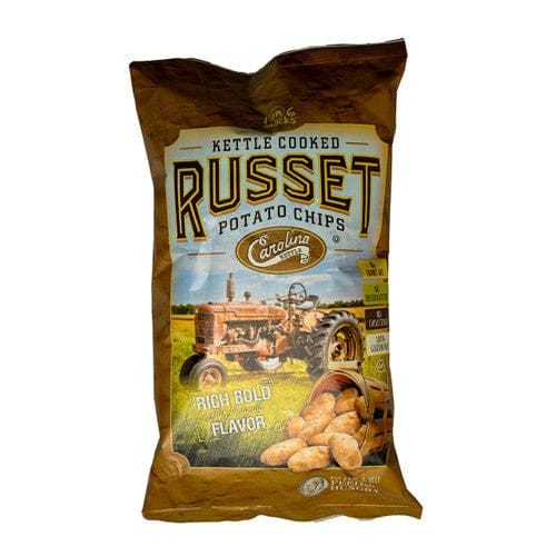 Carolina Kettle Kettle Cooked Russet Potato Chips 5oz (Case of 14) - Snacks/Bulk Snacks - Carolina Kettle