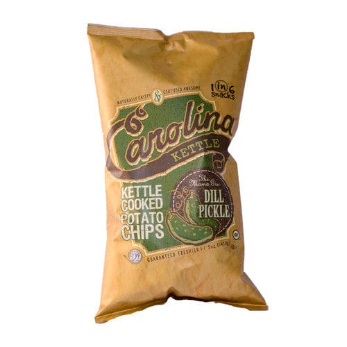 Carolina Kettle Dill Pickle Kettle Cooked Potato Chips - Snacks/Bulk Snacks - Carolina Kettle