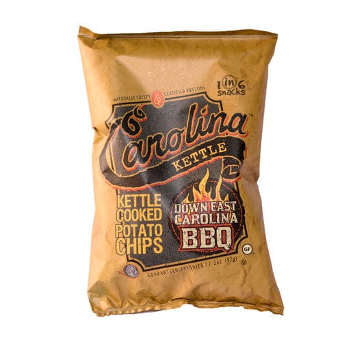 Carolina Kettle Down East BBQ Kettle Cooked Potato Chips 2oz (Case of 20) - Snacks/Bulk Snacks - Carolina Kettle