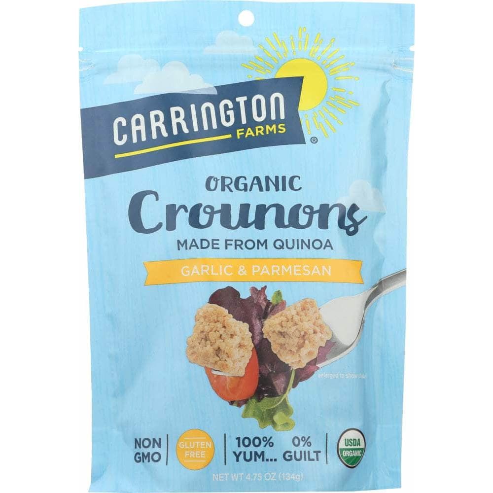 Carrington Farms Carrington Farms Crounons Garlic Parmesan, 4.75 oz