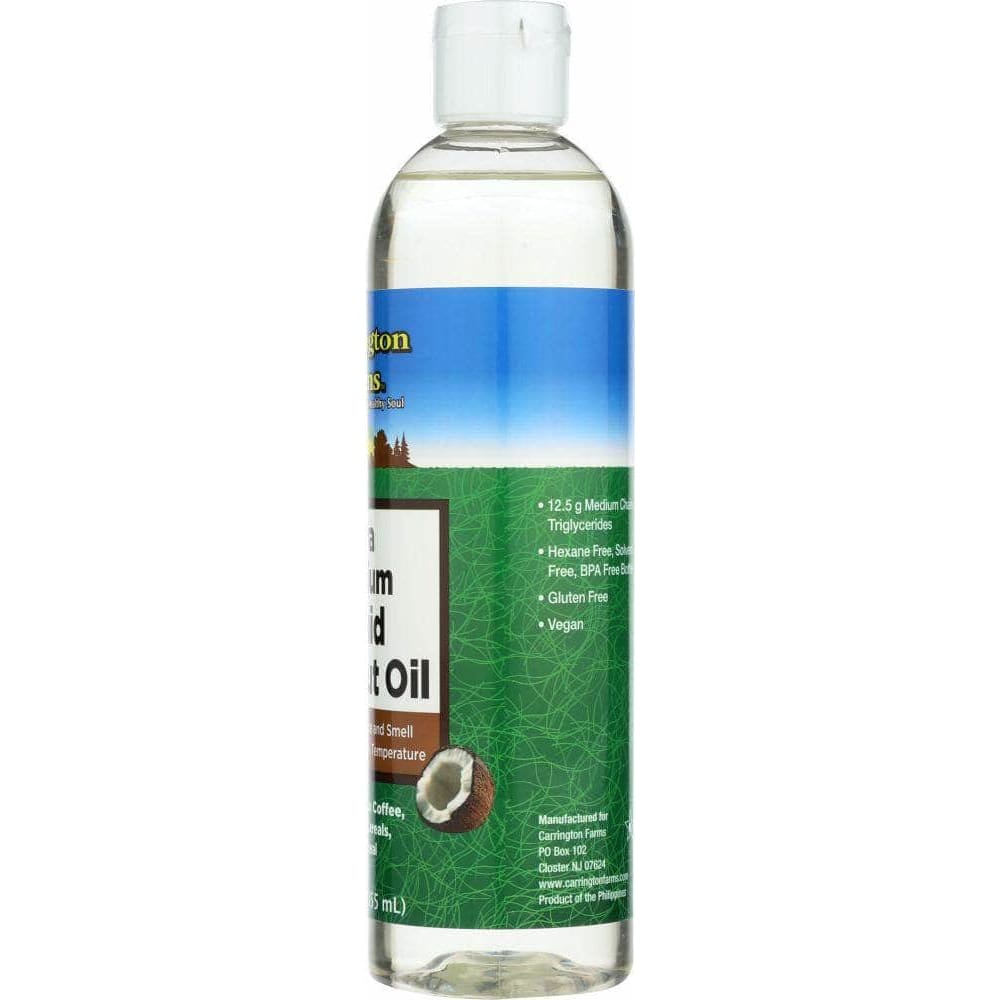 Carrington Farms Carrington Farms Premium MCT Liquid Coconut Oil, 12 oz