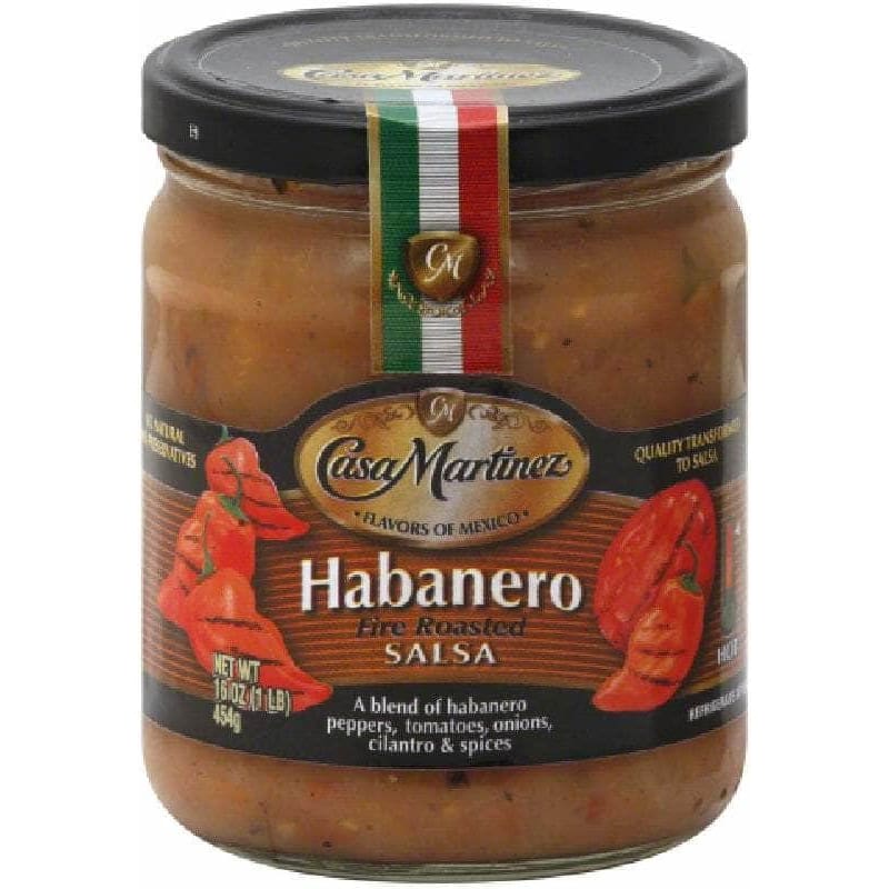 Casa Martinez Casa Martinez Habanero Fire Roasted Salsa, 16 oz