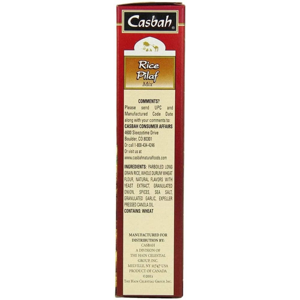 CASBAH Casbah Rice Pilaf, 7 Oz