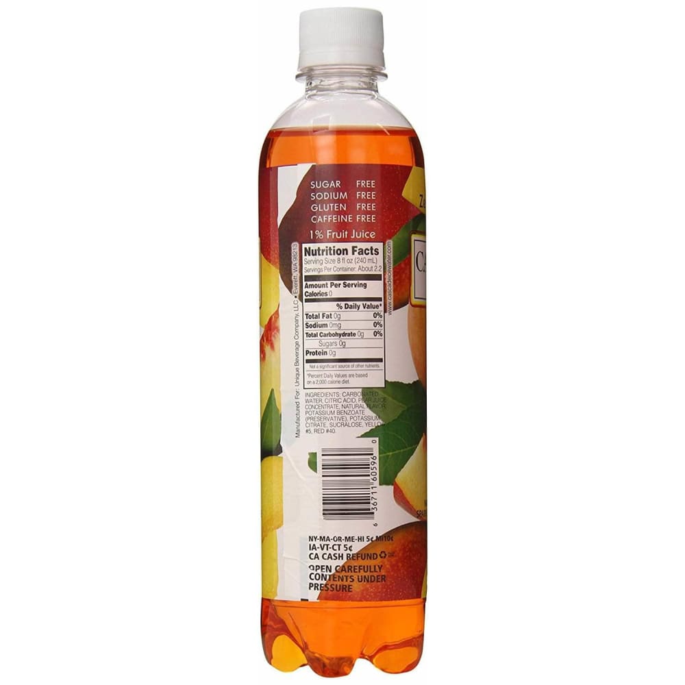 Cascade Ice Cascade Ice Sparkling Water Peach Mango, 17.2 oz