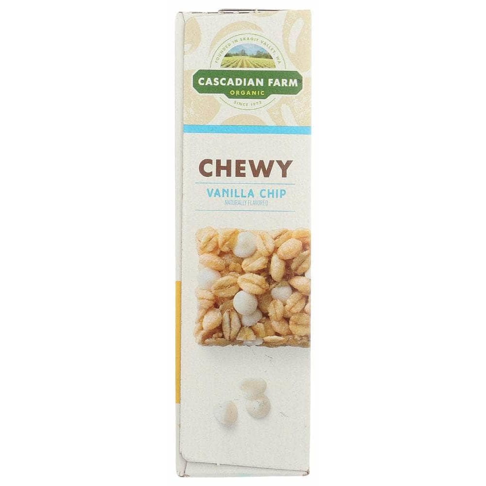 CASCADIAN FARM Cascadian Farm Organic Chewy Vanilla Chip Granola Bar, 7.4 Oz