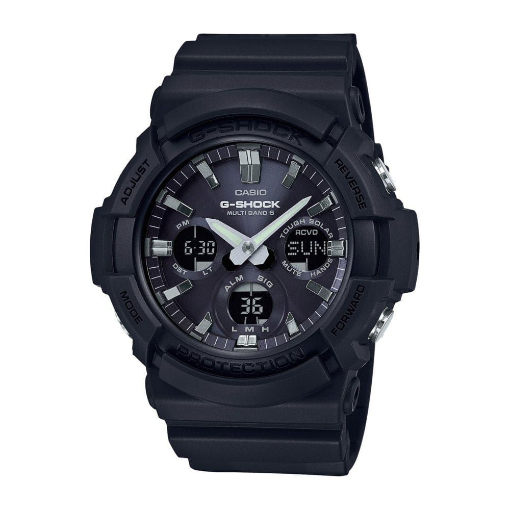 Casio Men’s G-Shock Solar-Powered Atomic Timekeeping Analog-Digital Watch - Gifts Under $100 - ShelHealth