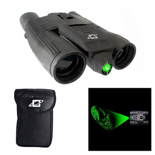 Cassini 10x 32mm Green Laser Day/Night Binoculars with Case - Home/Sports & Fitness/Telescopes Binoculars & Microscopes/ - ShelHealth