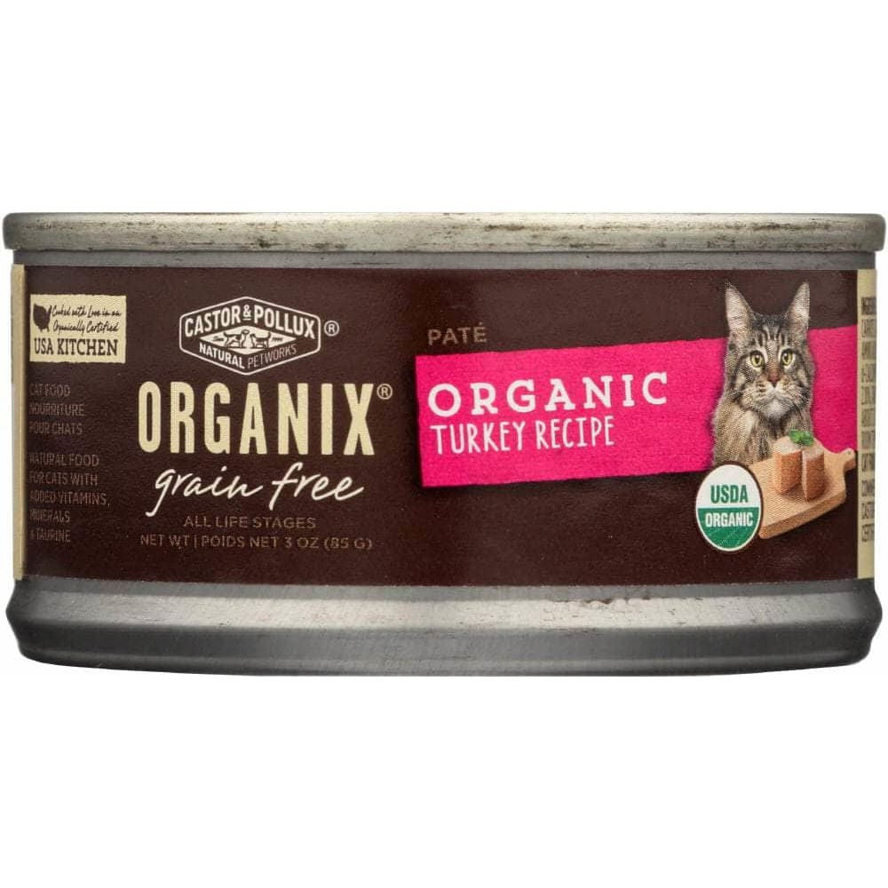 Castor & Pollux Castor & Pollux Cat Food Can Organic Turkey Pate, 3 oz