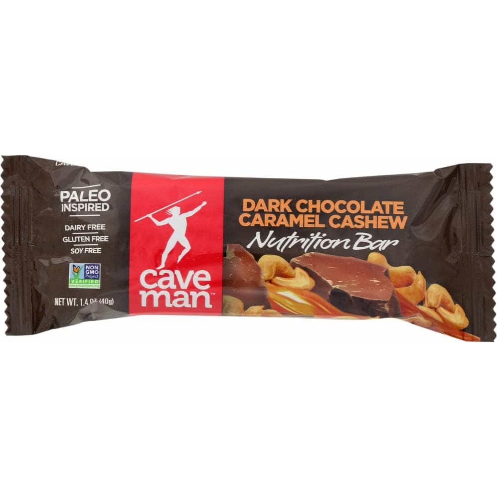 Caveman Foods Caveman Foods Dark Chocolate Caramel Cashew Bar 1.4 Oz