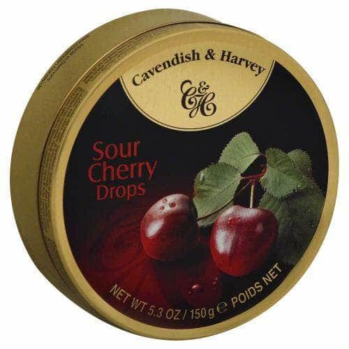 Cavendish & Harvey Cavendish & Harvey Candy Tin Cherry, 5.3 oz