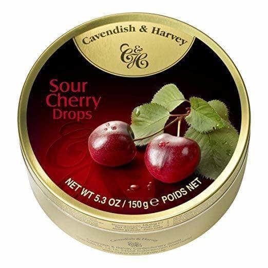 Cavendish & Harvey Cavendish & Harvey Candy Tin Cherry, 5.3 oz