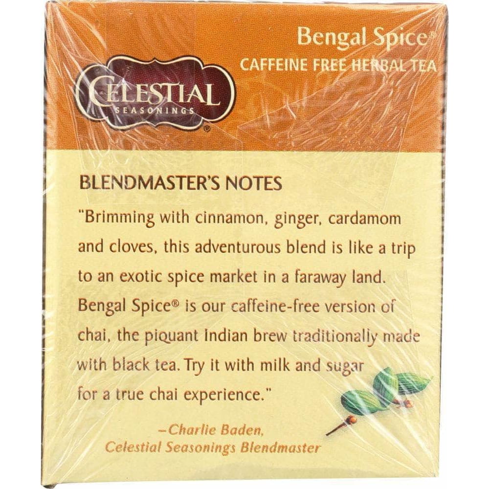 Celestial Seasonings Celestial Seasonings Bengal Spice Caffeine Free Herbal Tea 20 Tea Bags, 1.7 oz