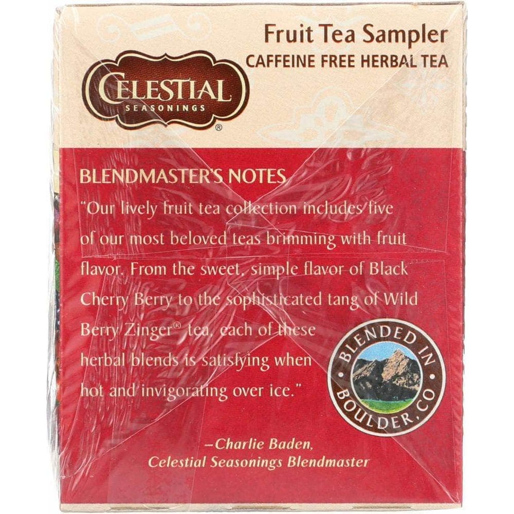 Celestial Seasonings Celestial Seasonings Fruit Tea Sampler Herbal Tea Caffeine Free 18 Tea Bags, 1.4 oz
