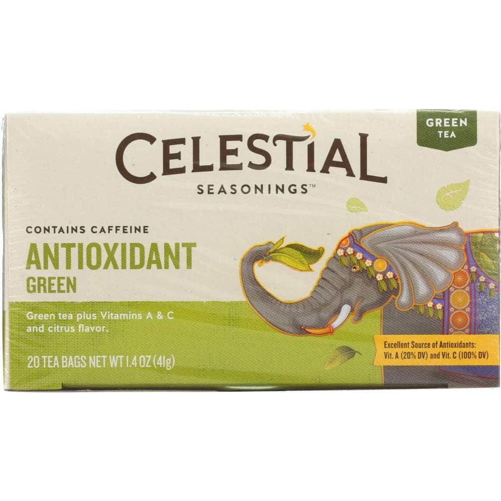 Celestial Seasonings Celestial Seasonings Green Tea With White Tea Antioxidant Supplement 20 Tea Bags, 1.4 oz