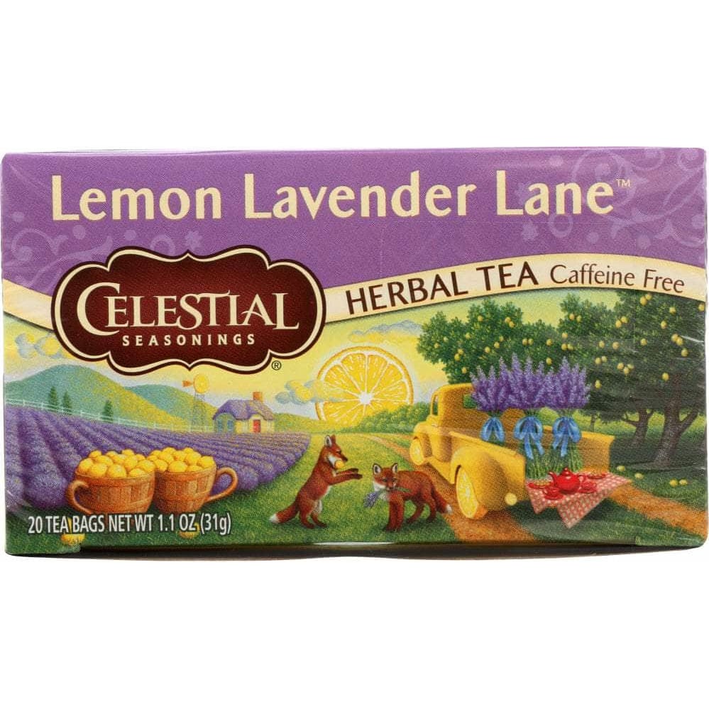 Celestial Seasonings Celestial Seasonings Lemon Lavender Lane Herbal Tea Pack of 20, 1.1 oz