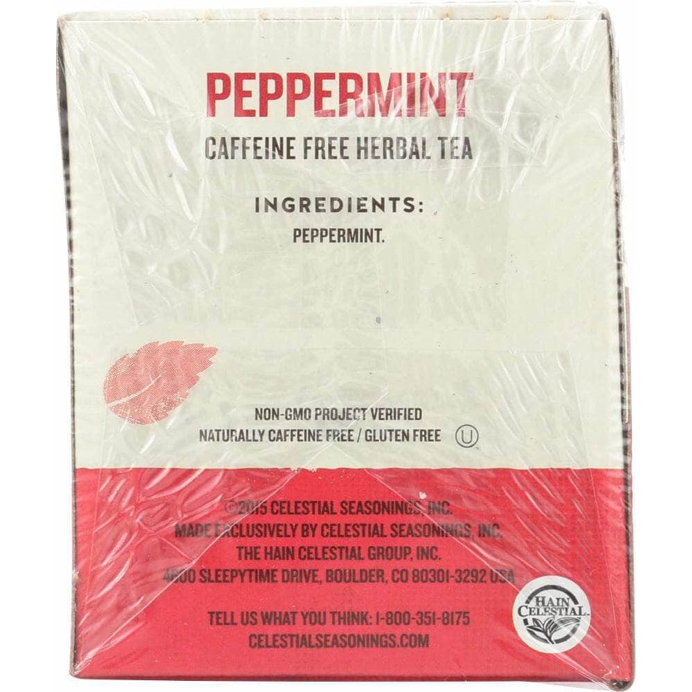 Celestial Seasonings Celestial Seasonings Peppermint Herbal Tea Caffeine Free 20 Tea Bags, 1.1 oz