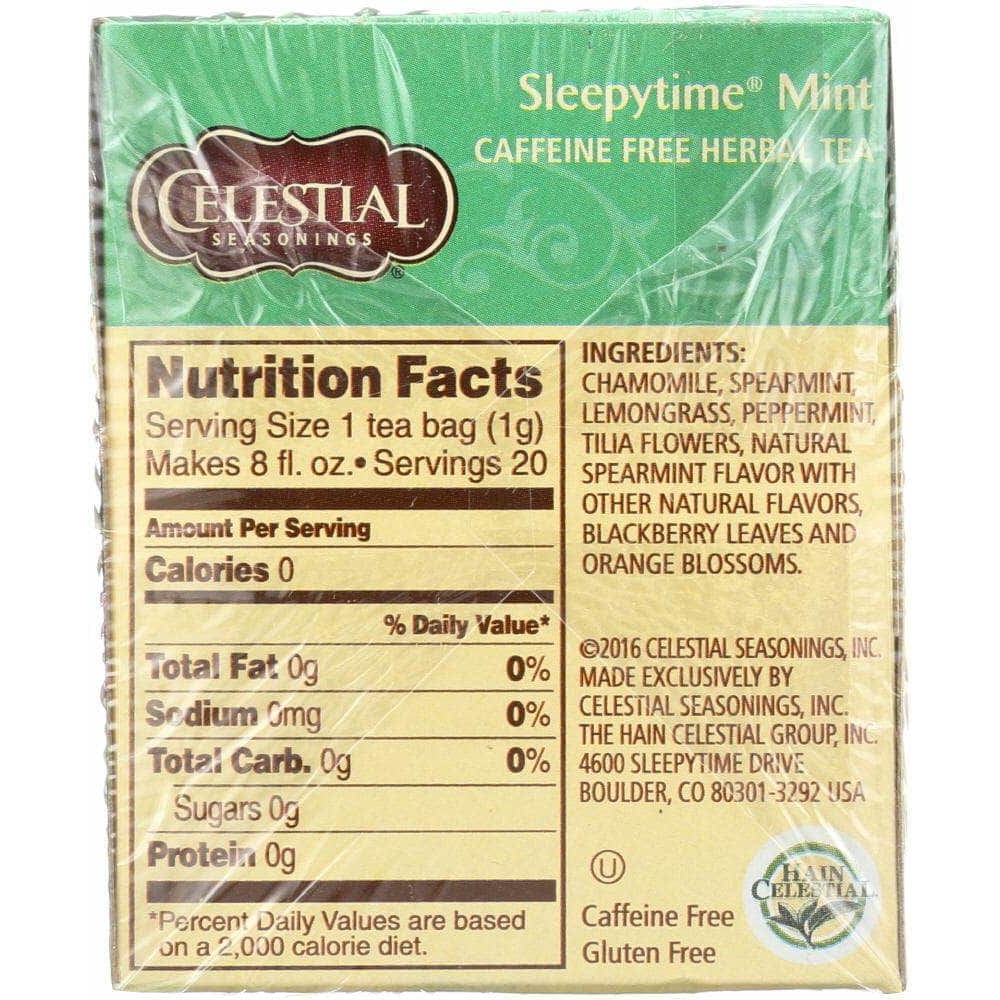 Celestial Seasonings Celestial Seasonings Sleepytime Mint Tea Pack of 20, 1 oz