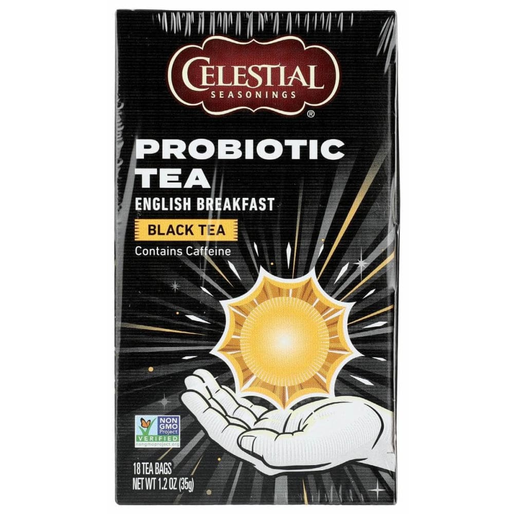 CELESTIAL SEASONINGS Celestial Seasonings Tea Enlgish Brkst Probitc, 18 Bg