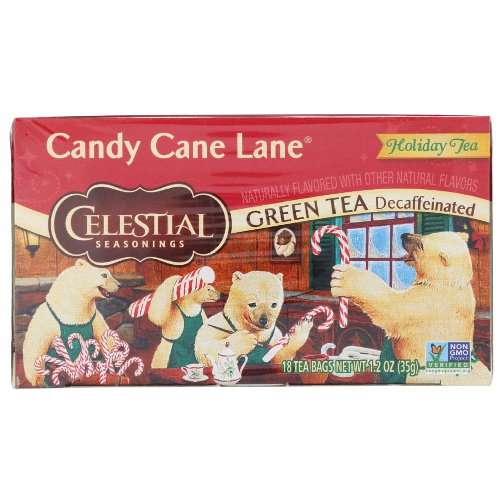 CELESTIAL SEASONINGS CELESTIAL SEASONINGS Tea Grn Dcf Cndy Cane Lane, 20 bg