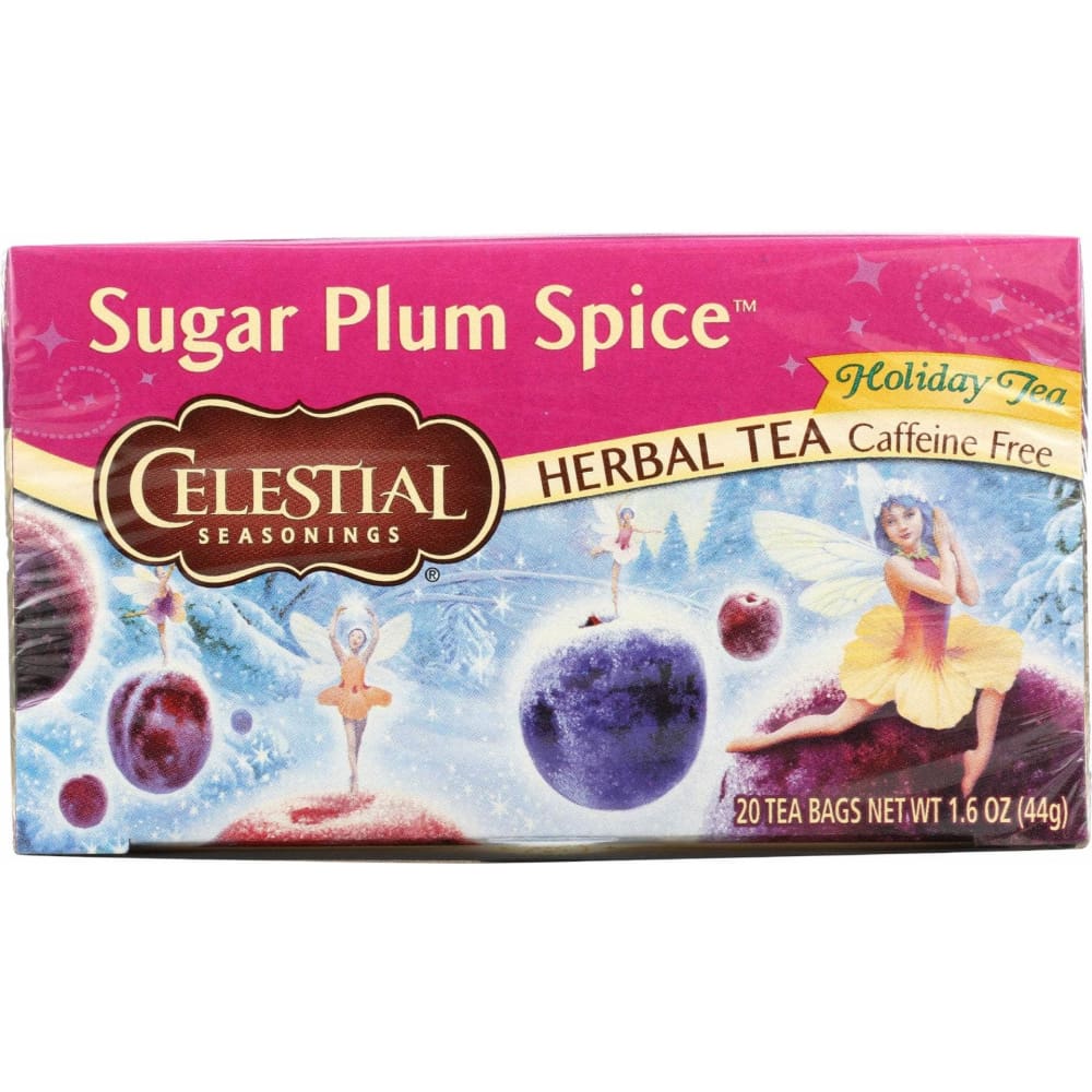 CELESTIAL SEASONINGS CELESTIAL SEASONINGS Tea Herb Sgr Plum Spice, 20 bg