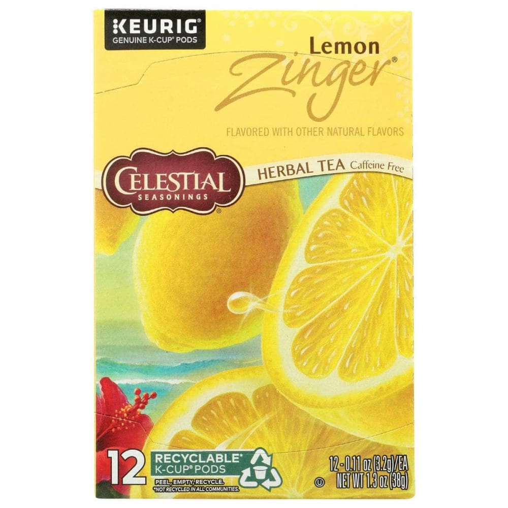 CELESTIAL SEASONINGS CELESTIAL SEASONINGS Tea Kcup Lmn Zngr Hrbl, 12 pc