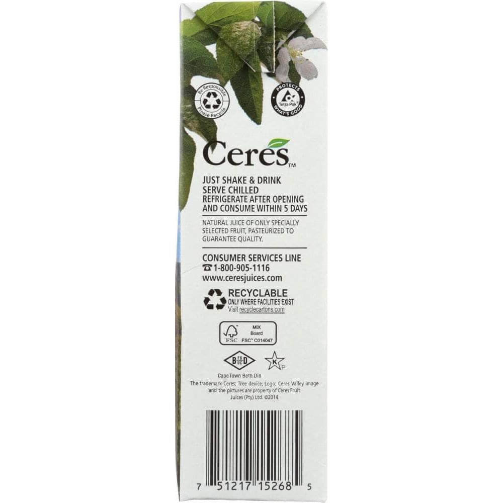 CERES Ceres Pear Juice, 33.8 Fo