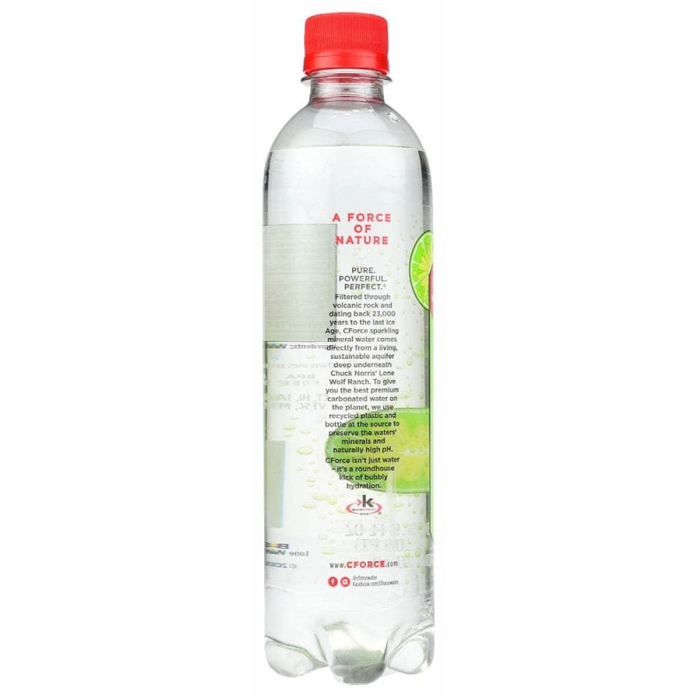 CFORCE Cforce Water Sprklng Lime, 16.9 Fo