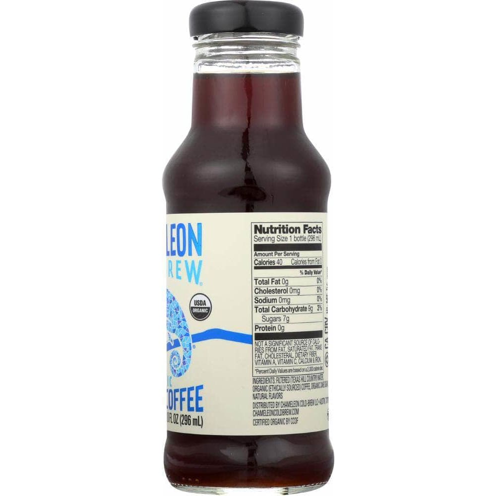 Chameleon Cold Brew Chameleon Cold-Brew Organic Vanilla Ready to Drink Coffee, 10 oz