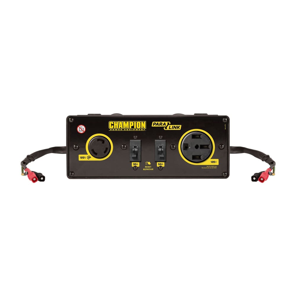 Champion 50-Amp RV Ready Parallel Kit for Linking Two 2800-Watt or Higher Inverter Generators - Champion