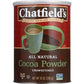 Chatfields Chatfields All Natural Cocoa Powder Unsweetened, 10 oz