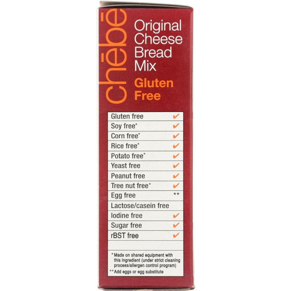 CHEBE Grocery > Cooking & Baking > Baking Ingredients CHEBE: Original Cheese Bread, 7.5 oz