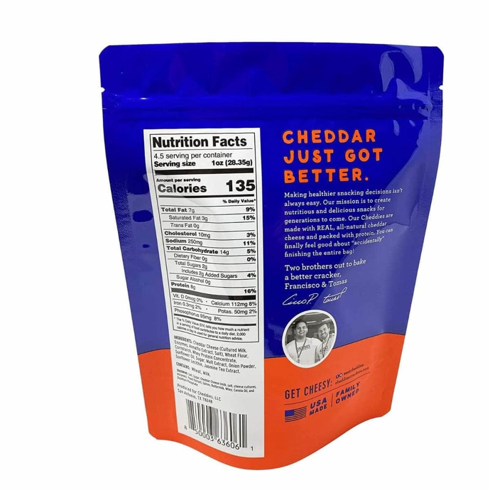 CHEDDIES Cheddies Cracker Baked Spcy Cheddr, 4.5 Oz