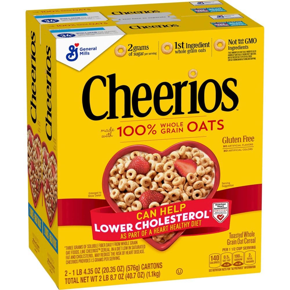 Cheerios Gluten-Free Breakfast Cereal (20.35 oz. 2 pk.) - Cereal & Breakfast Foods - Cheerios Gluten-Free