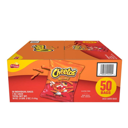  Cheetos Crunchy Cheese Flavored Snacks, 2 Ounce (Pack of 64)