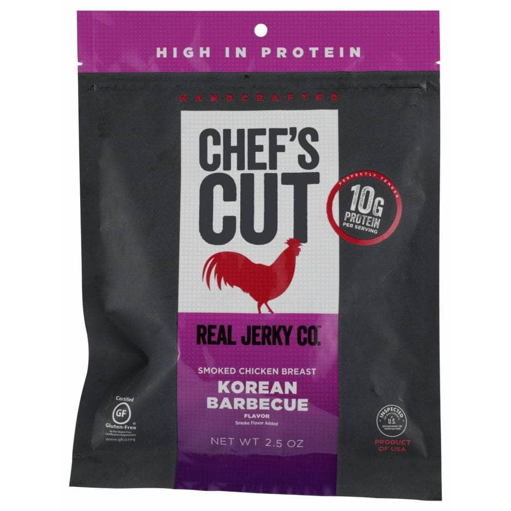 Chefs Cut Chefs Cut Chicken Jerky Korean Barbecue, 2.5 oz