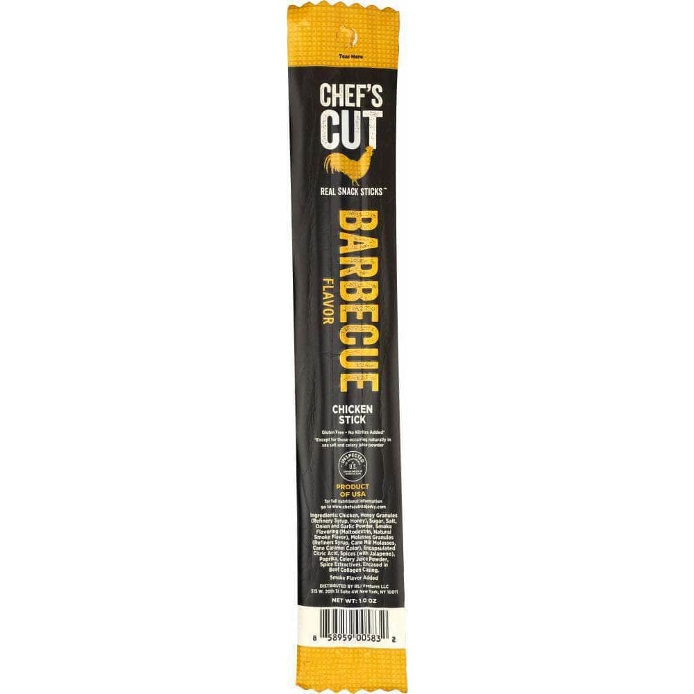 Chefs Cut Chefs Cut Jerky Snack Stick Barbecue Chicken, 1 oz