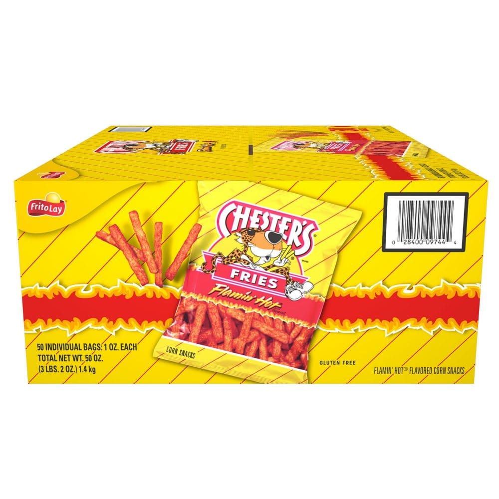 Chester’s Flamin’ Hot Fries Snacks (1 oz. 50 ct.) - Chips - Chester’s