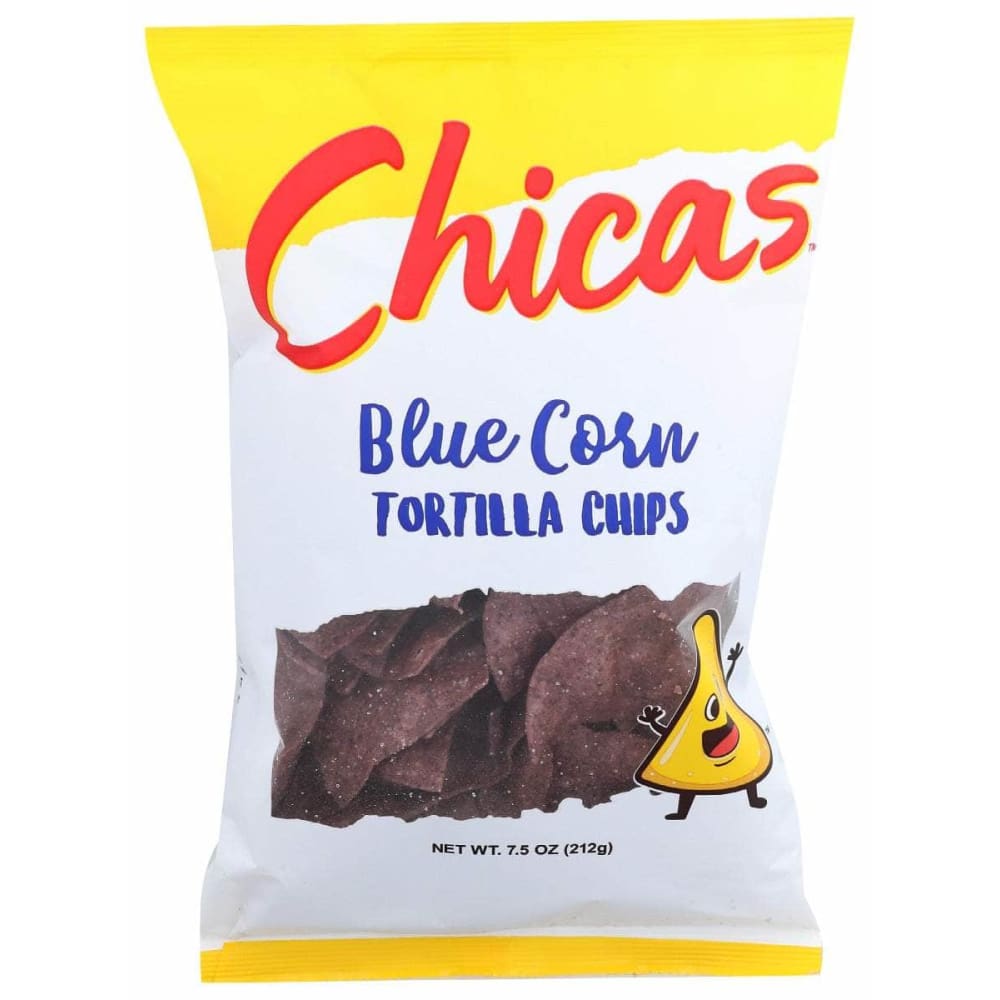 CHICAS Grocery > Snacks > Chips > Tortilla & Corn Chips CHICAS Blue Corn Tortilla Chips, 7.5 oz