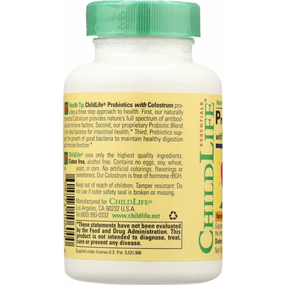 Child Life Child Life Probiotics With Colostrum Powder Natural/Orange Pineapple Flavor, 1.70 Oz