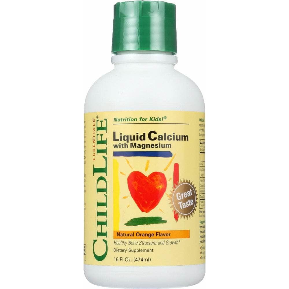 Childlife Essentials Childlife Essentials Liquid Calcium with Magnesium Natural Orange Flavor, 16 oz