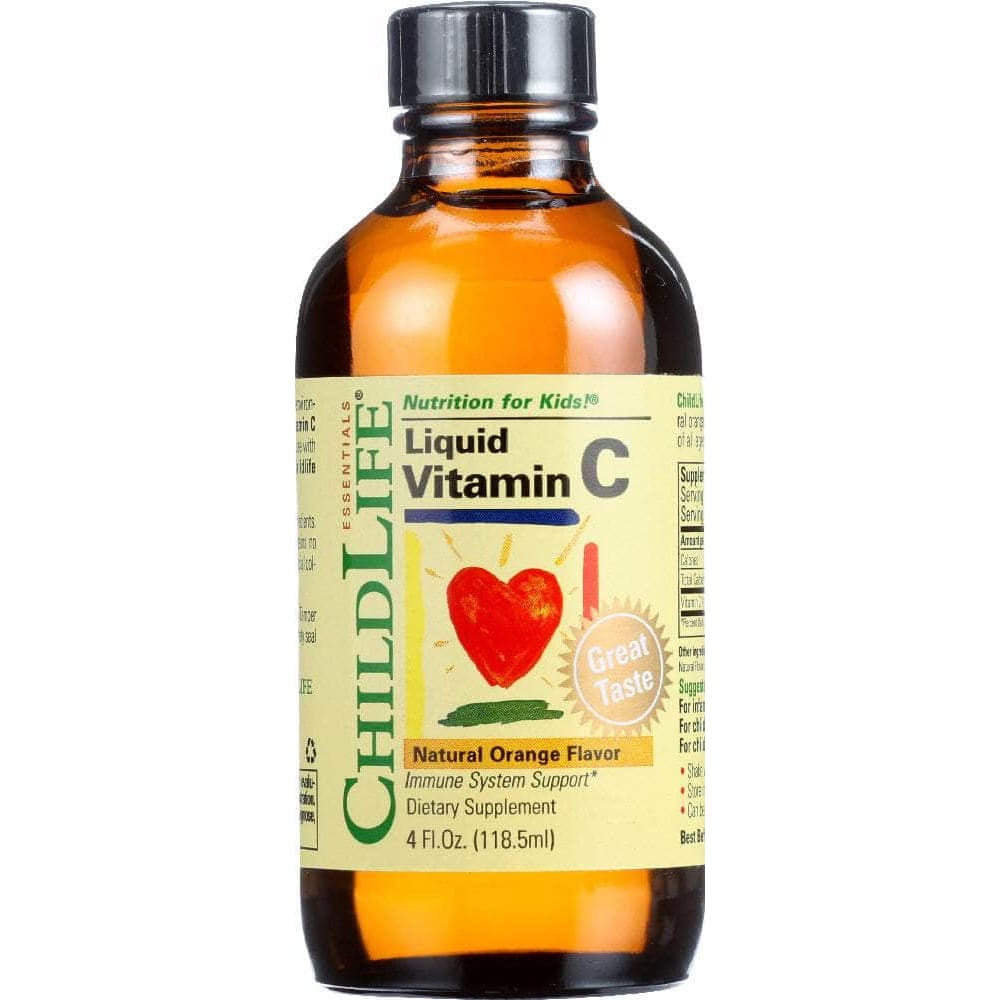 CHILDLIFE ESSENTIALS Childlife Essentials Liquid Vitamin C Orange Flavor, 4 Oz