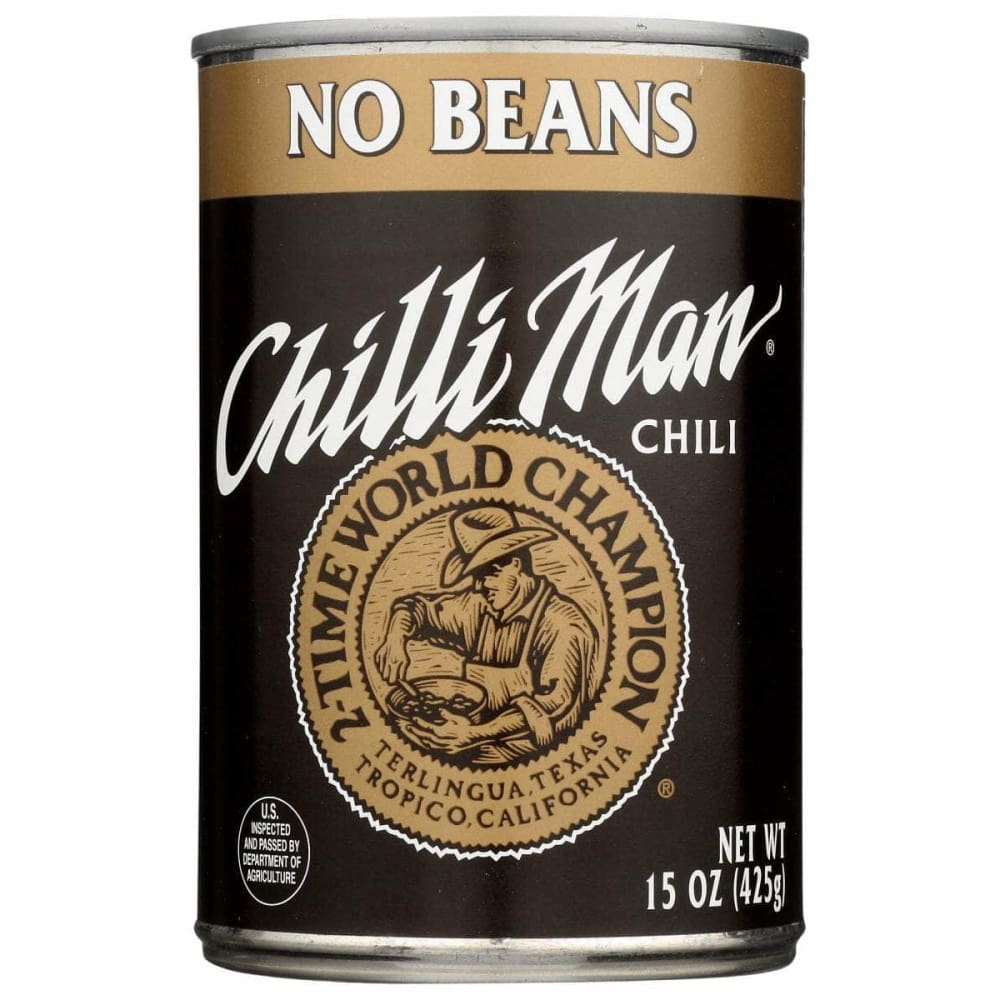 CHILLI MAN Grocery > Pantry > Condiments CHILLI MAN: Chili No Bean, 15 oz