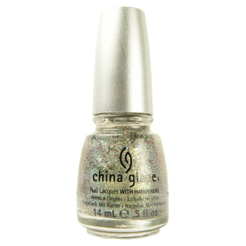 CHINA GLAZE Glitter Nail Lacquer with Nail Hardner