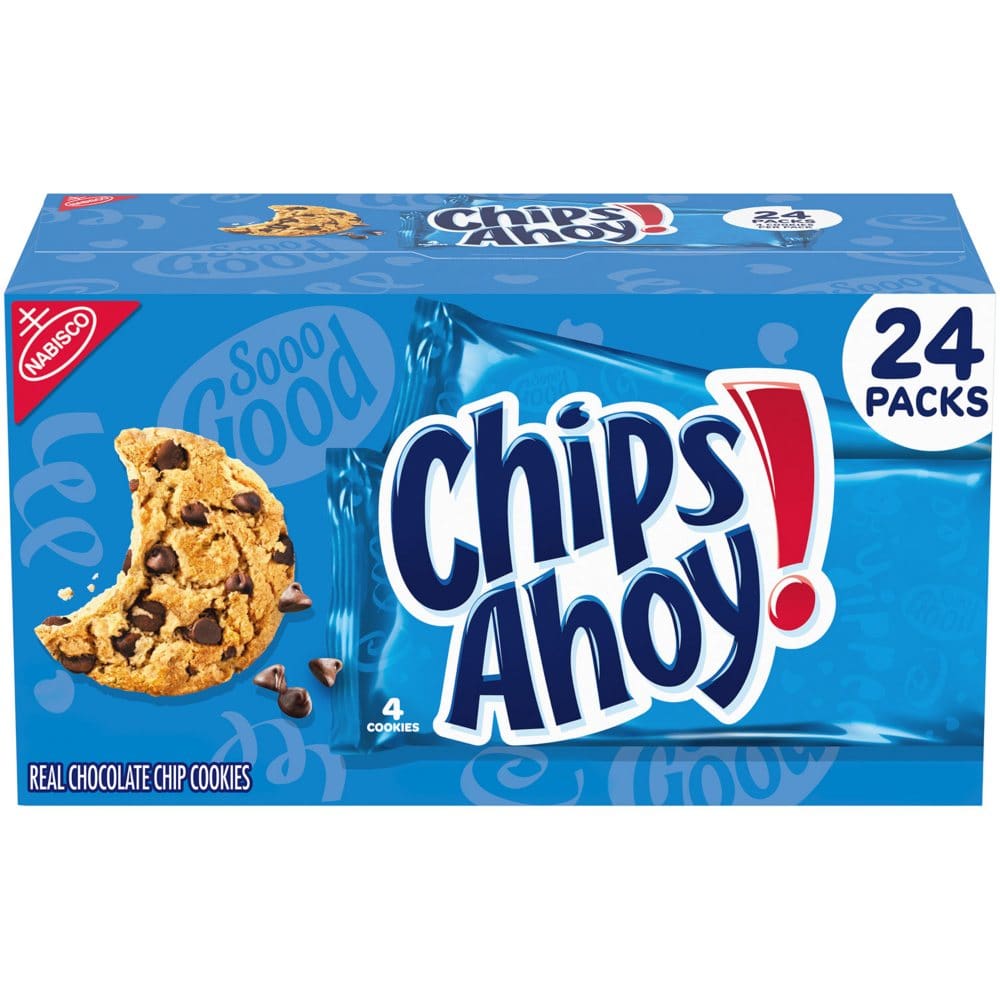 CHIPS AHOY! Chocolate Chip Cookies Snack Packs (24 pk.) - Snacks Under $10 - CHIPS