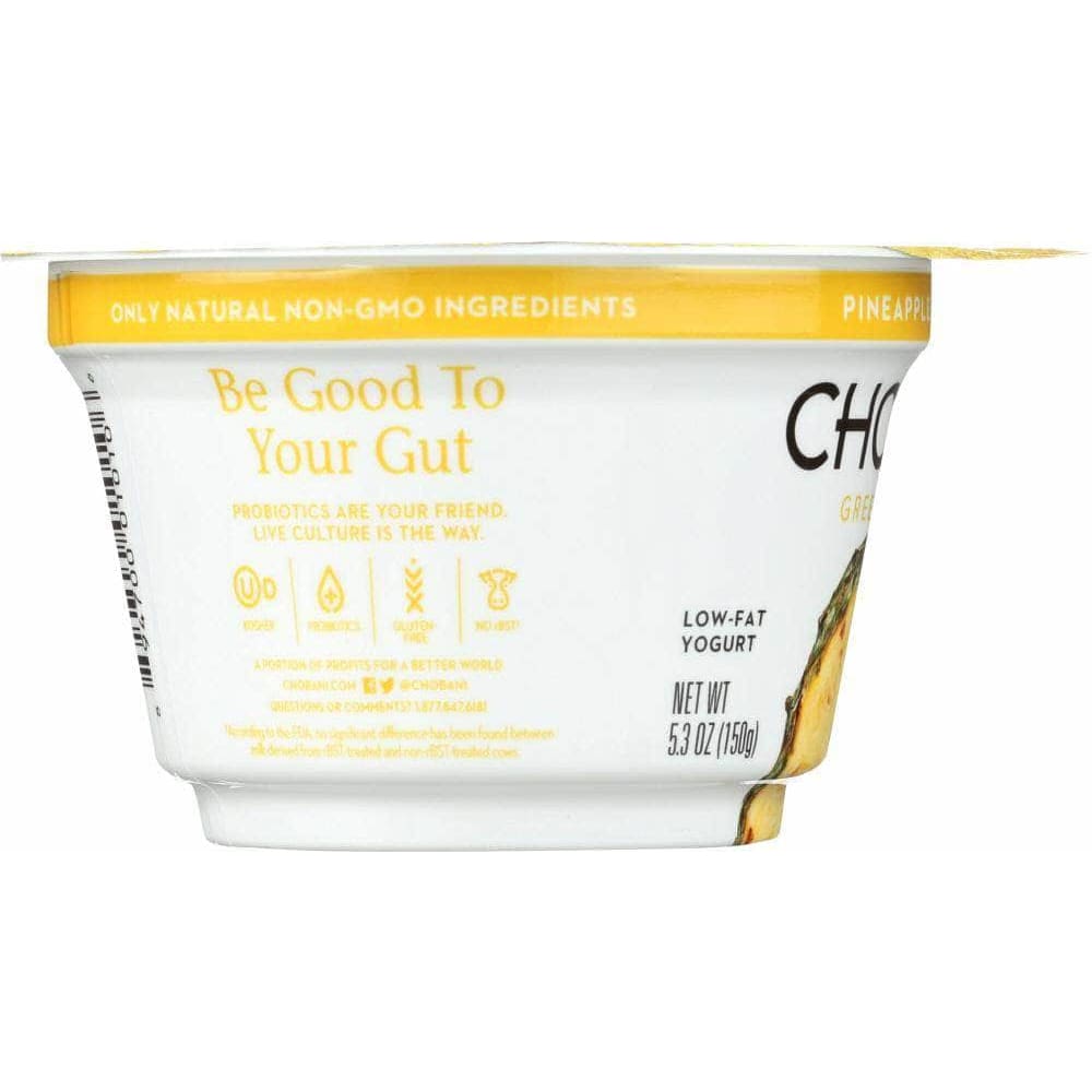 Chobani Chobani Low-Fat Greek Yogurt Pineapple on the Bottom, 5.3 oz